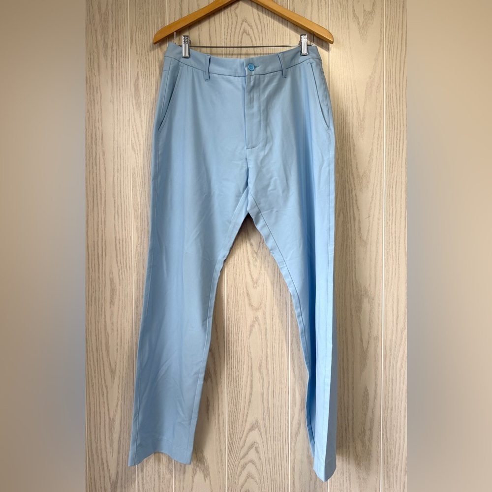 FootJoy 34x32 Light Blue Golf Pants EUC